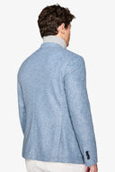 Giacca jersey diagonale celeste-Dan John