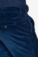 Pantalone chino in velluto avion