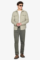 Overshirt flanella salvia