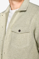 Overshirt flanella salvia