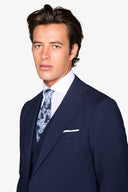 Giacca da abito classico blu-Dan John
