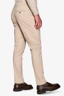 Pantalone chino gabardina gesso-Dan John