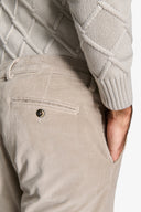 Pantalone chino in velluto ghiaccio