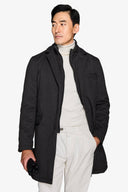 Cappotto trapuntato antracite