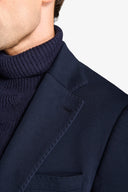 Giacca jersey stretch blu