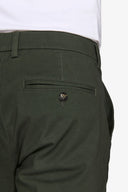 Pantalone chino gabardina verde