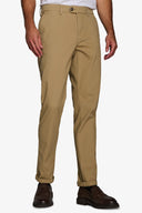 Pantalone chino gabardina beige