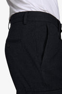 Pantalone cargo flanella antracite