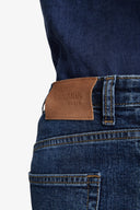 Pantalone denim blu scuro