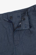 Bermuda con laccio rigato denim-Dan John