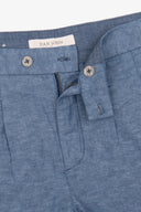Bermuda melange misto lino denim