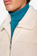 Bomber ecosuede ghiaccio-Dan John