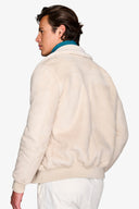 Bomber ecosuede ghiaccio-Dan John