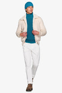 Bomber ecosuede ghiaccio-Dan John