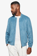 Bomber ecosuede traforato petrolio-Dan John