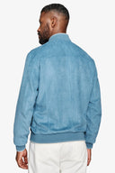 Bomber ecosuede traforato petrolio-Dan John