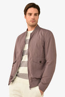 Bomber tasche con pattina melanzana-Dan John
