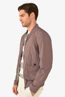 Bomber tasche con pattina melanzana-Dan John