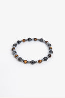 Bracciale con sfere small dark blue e terra-Dan John