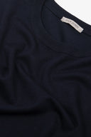Maglia girocollo basic blu