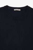 Maglia girocollo basic blu