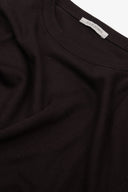 Maglia girocollo basic marrone