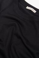 Maglia girocollo basic nero-Dan John