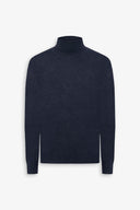 Maglia dolcevita basic blu