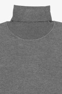 Maglia dolcevita basic grigio