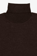Maglia dolcevita basic marrone-Dan John