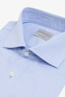 Camicia piquet celeste-Dan John