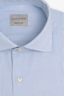 Camicia micro righe azzurra