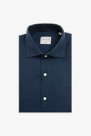 Camicia "la Picoco" operata blu slim