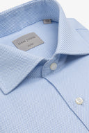 Camicia "la Picoco" operata celeste slim