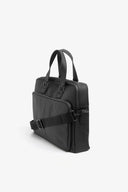 Borsa 24h in saffiano nera