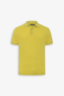 Polo in maglia lime