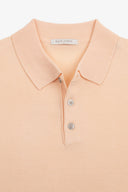 Polo in maglia pesca-Dan John