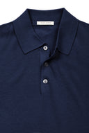 Polo in maglia royal