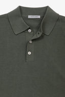 Polo in maglia verde-Dan John