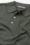 Polo in maglia verde-Dan John