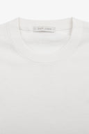 T-shirt in maglia bianca-Dan John