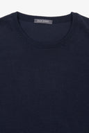 T-shirt in maglia blu