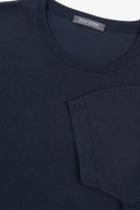 T-shirt in maglia blu