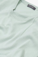 T-shirt in maglia menta