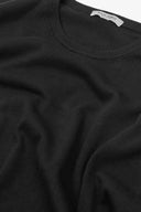T-shirt in maglia nera