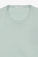 T-shirt in maglia salvia