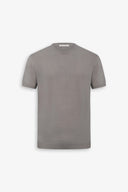 T-shirt in maglia tortora