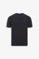 T-shirt in maglia nera