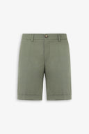 Bermuda gabardina verde