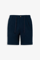Bermuda misto lino navy